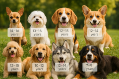 견종별 평균수명 총정리(2025)｜소형견·대형견 수명 비교, 오래 사는 강아지 비법 썸네일