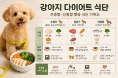 강아지 다이어트 식단 어떻게 해야 할까? 비만 원인부터 견종별·상황별 맞춤 식단 관리 방법 총정리! 썸네일